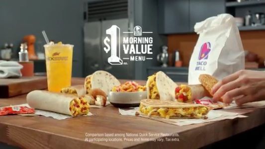 TacoBell Sausage Flat Bread / Morning Value